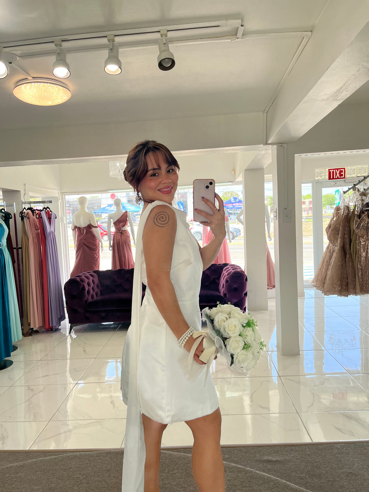 Pearl Short Dress