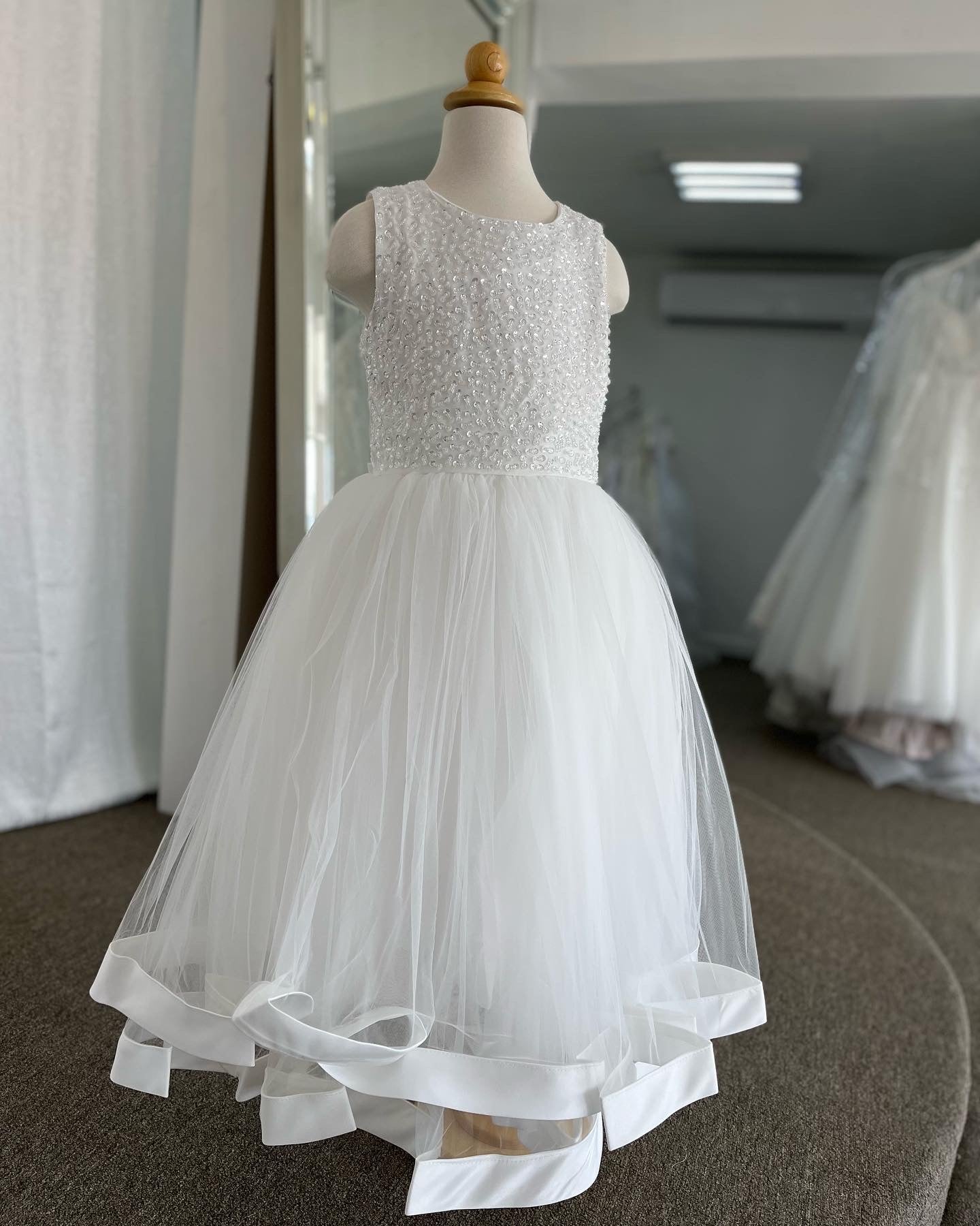 Sequins Kids Dress