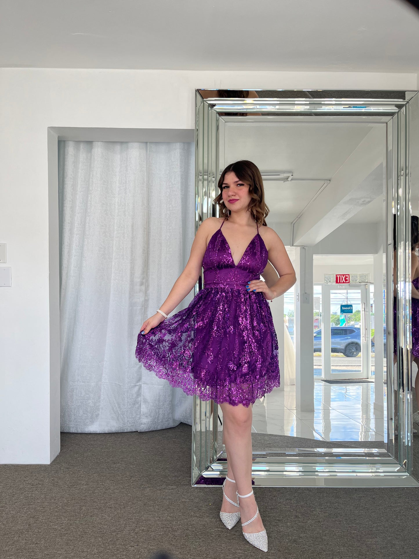 Grape Fiesta Dress