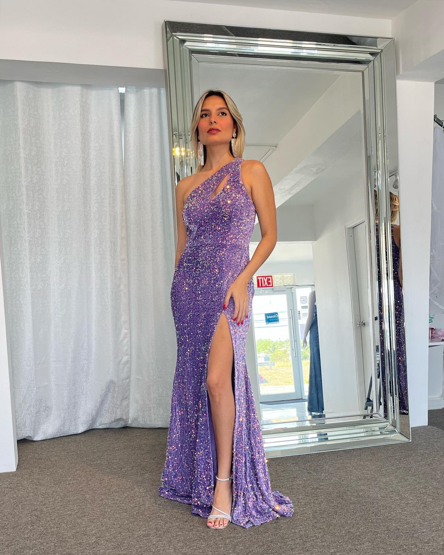 Purple Rainbow Dress