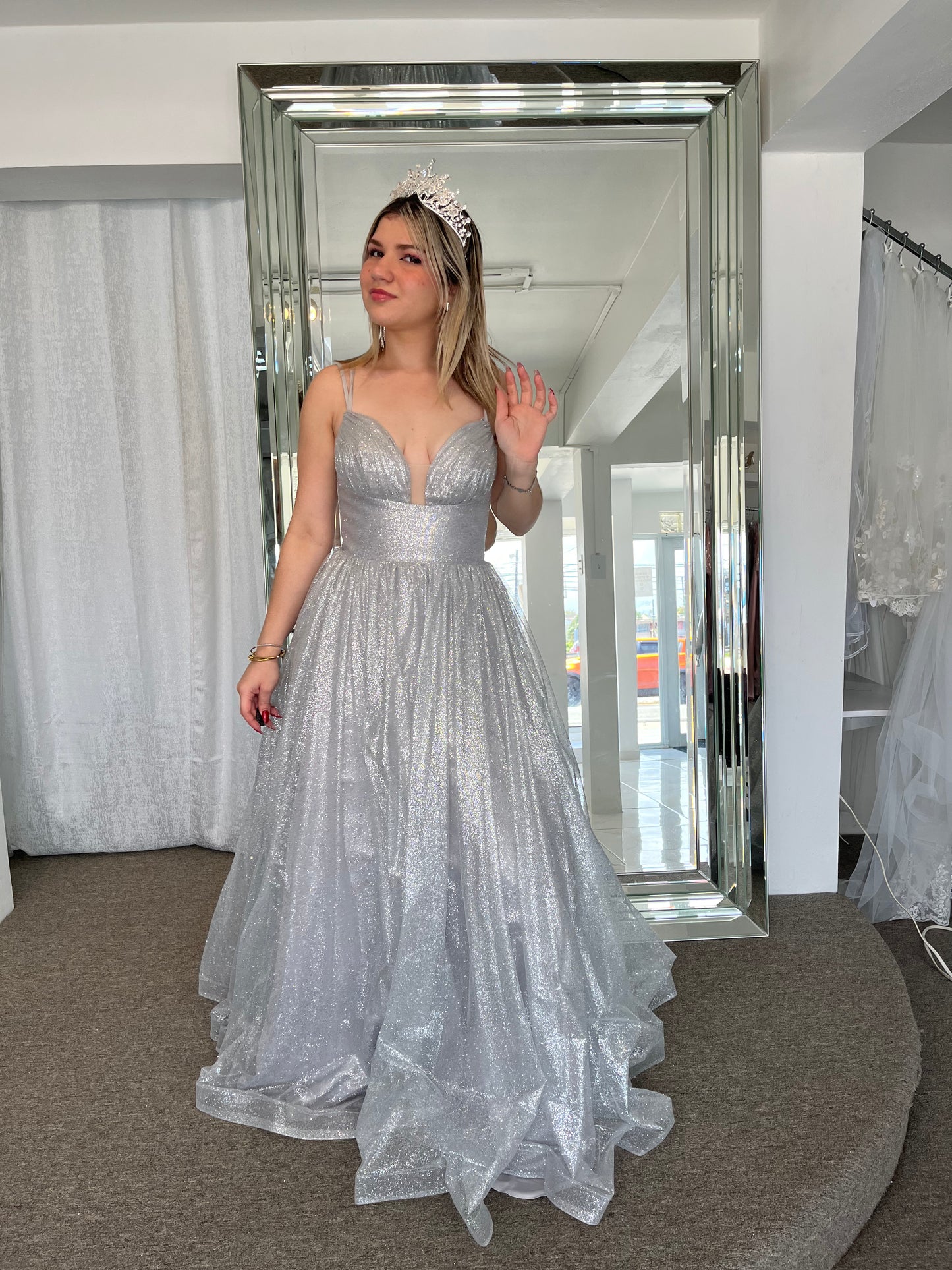 Silver Dress