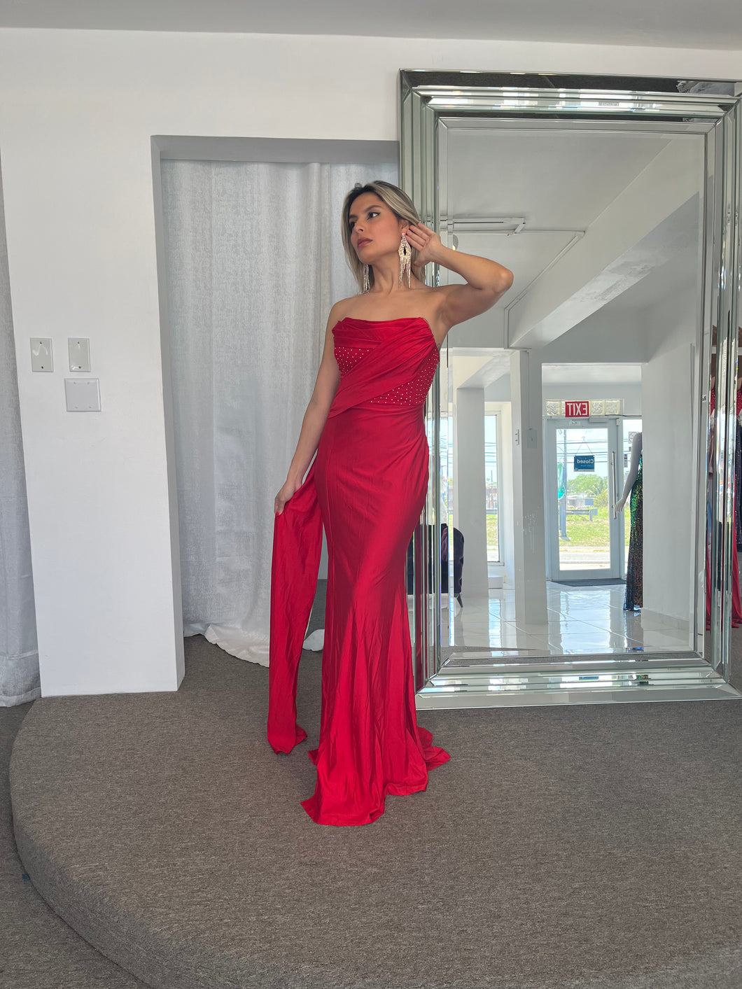 Red passion dress