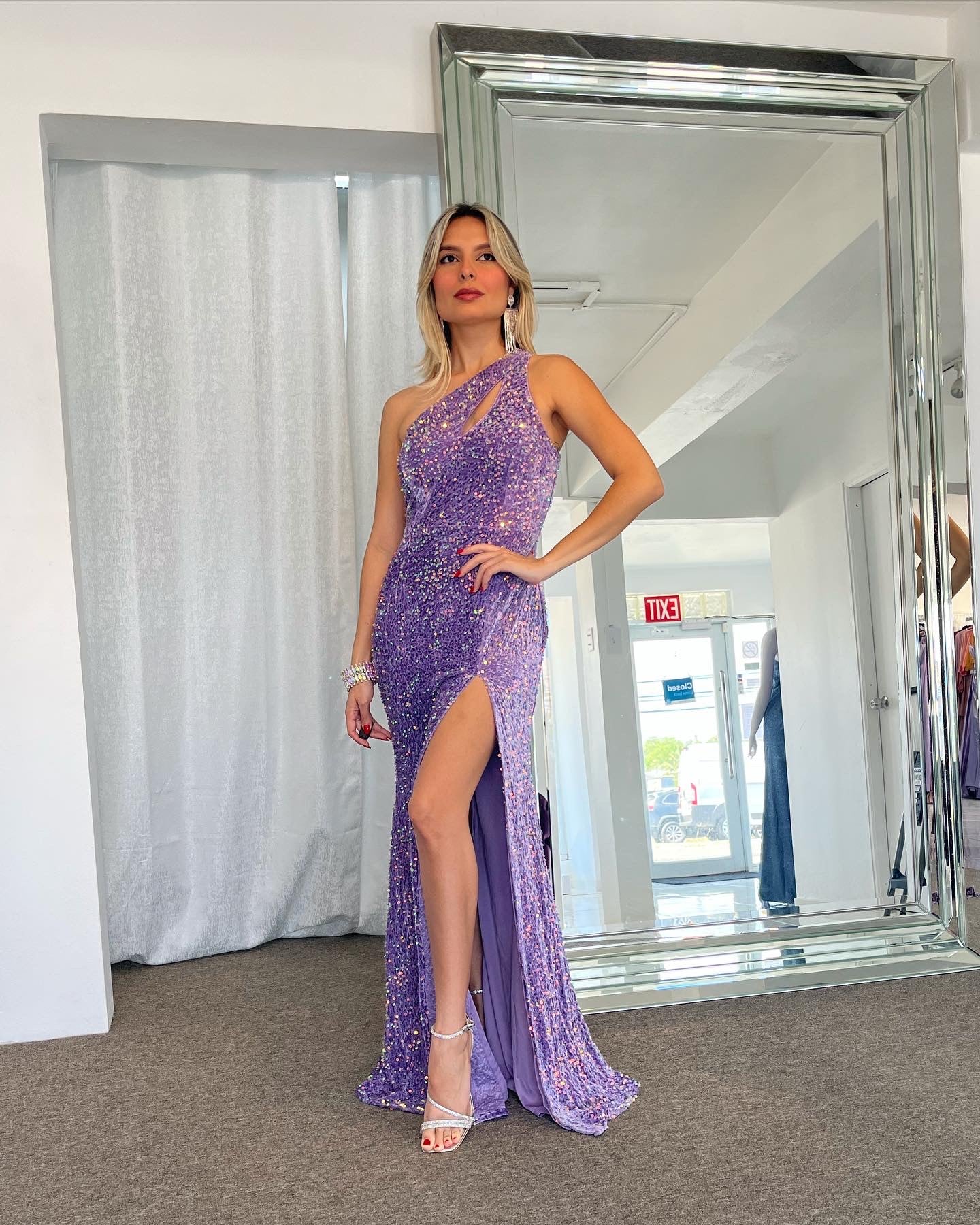 Purple Rainbow Dress