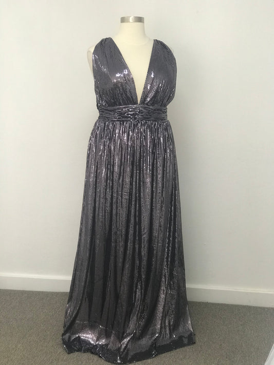 Sequins Plus Dress