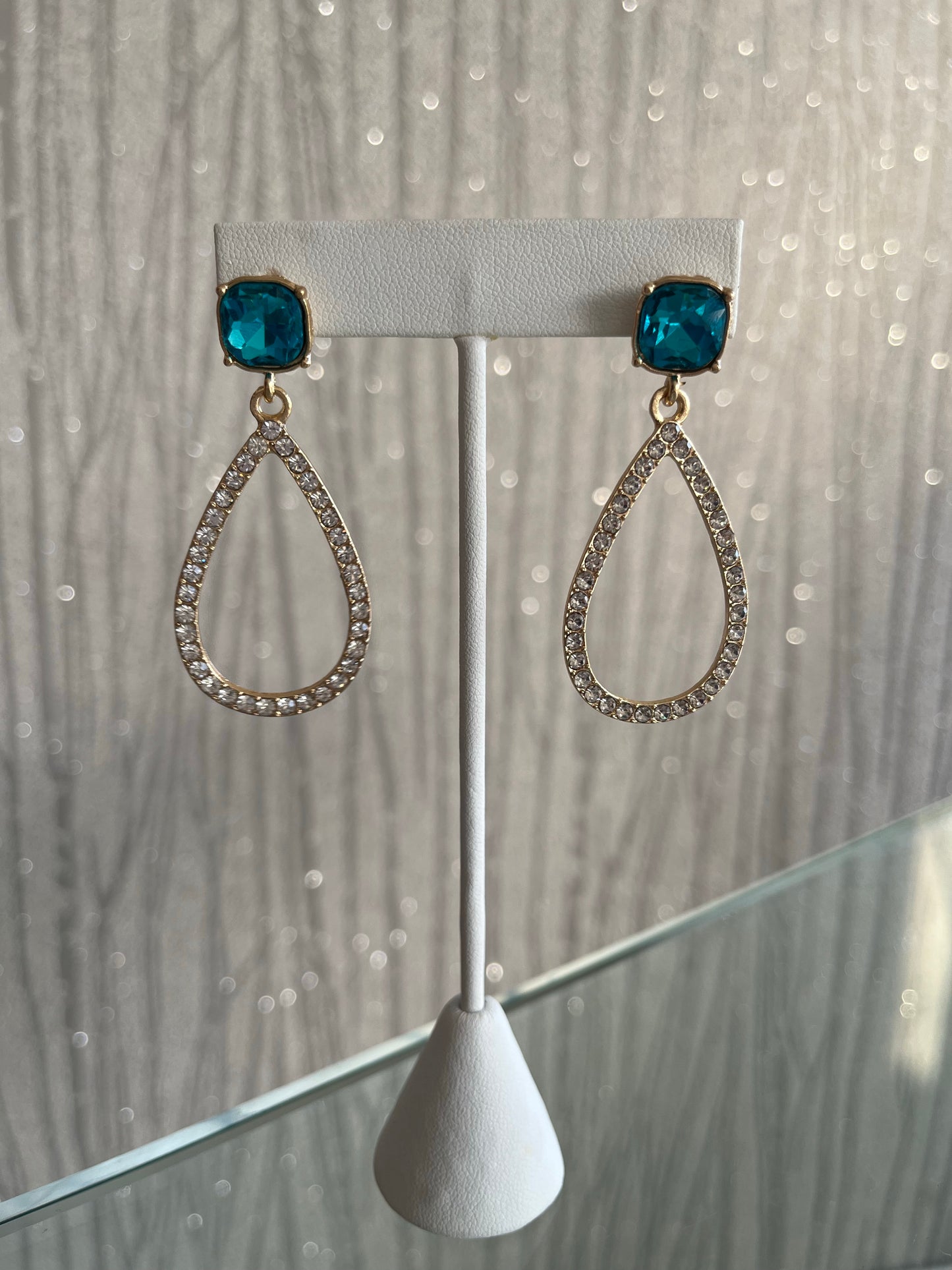 Jade earrings