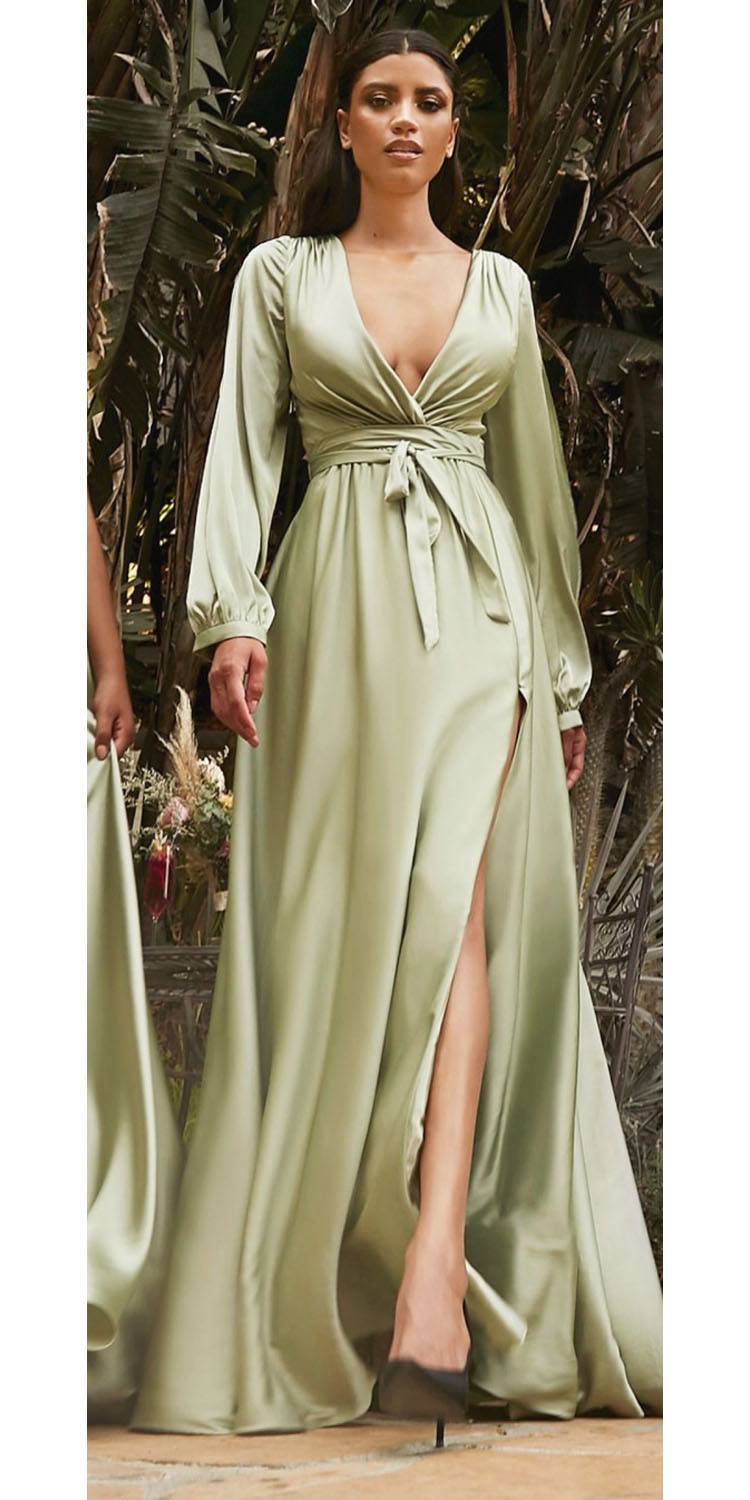 Eucalyptus with long sleeves Dress