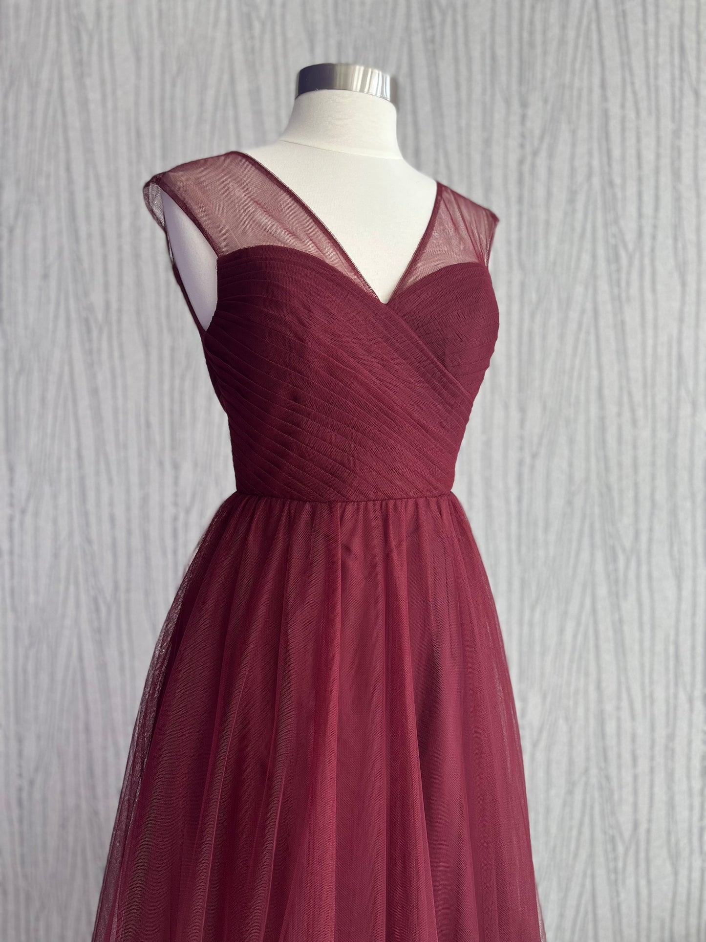 Burgundy Fancy Dress