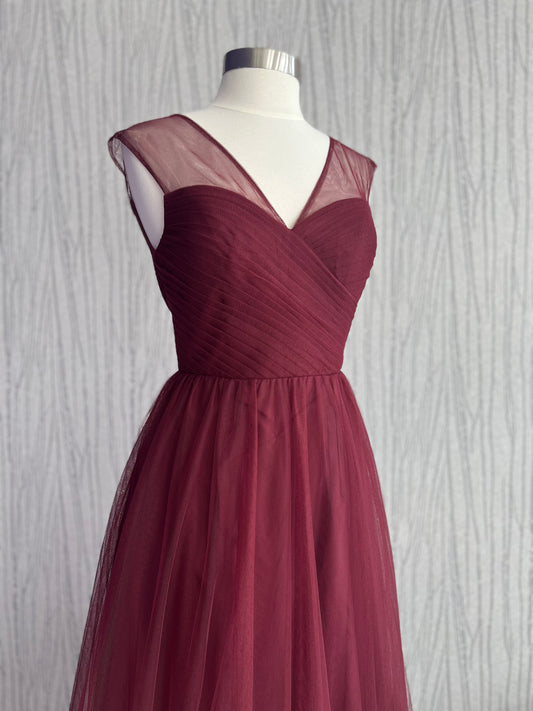 Burgundy Fancy Dress