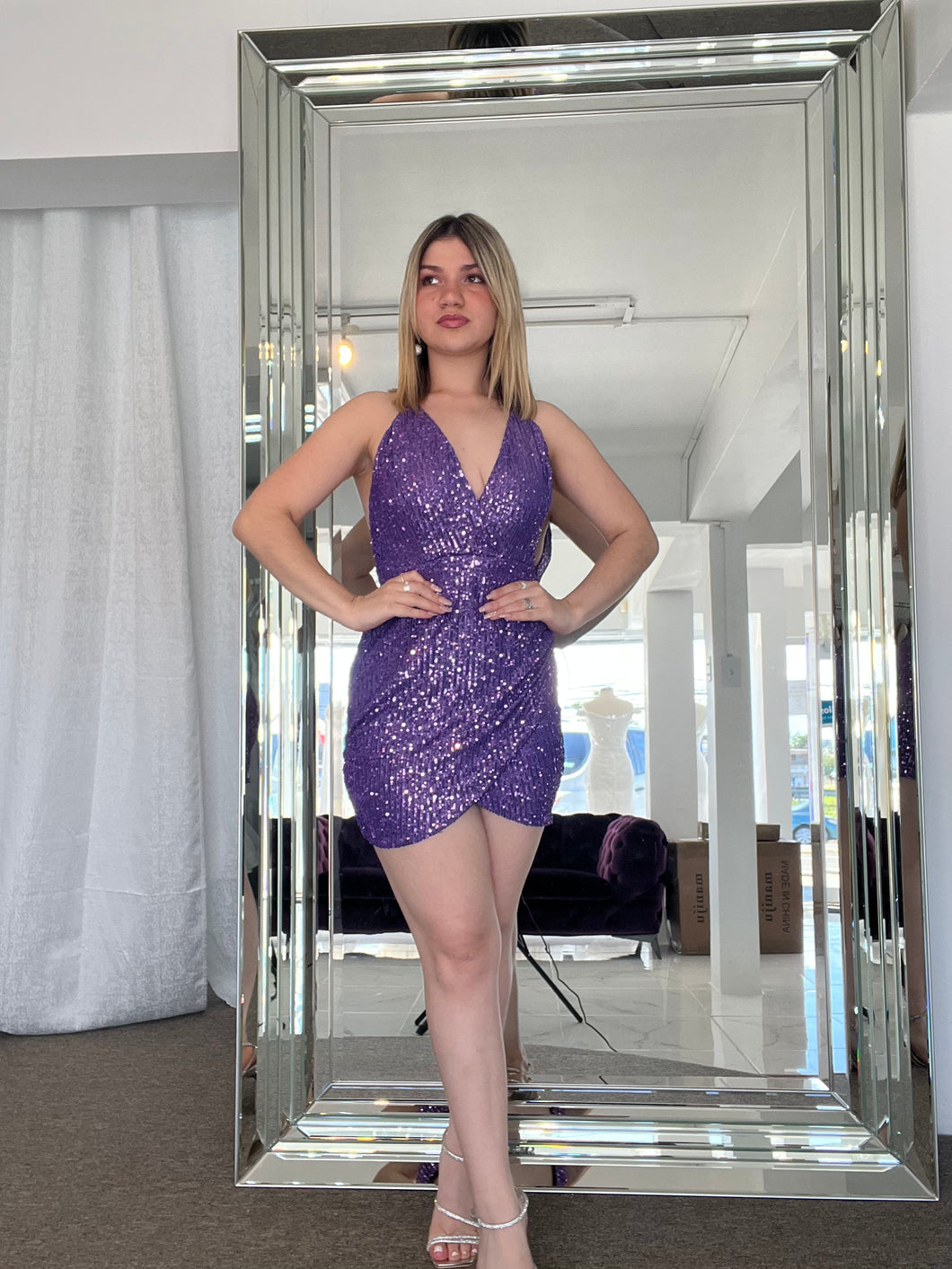Disco Party Short Dress