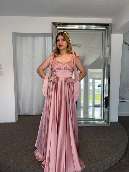 SATIN DOLL DRESS