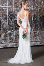 Load image into Gallery viewer, V Neck Wedding Dress
