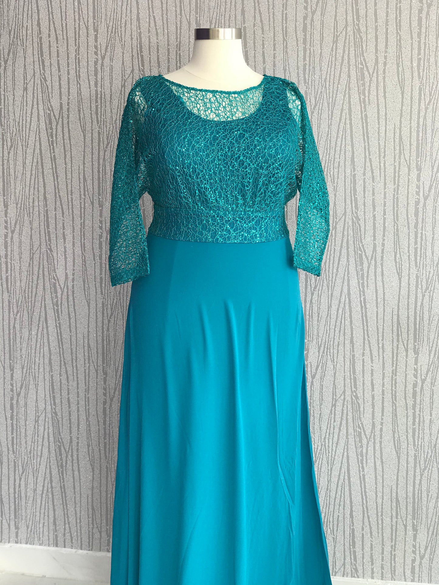 Teal Dress