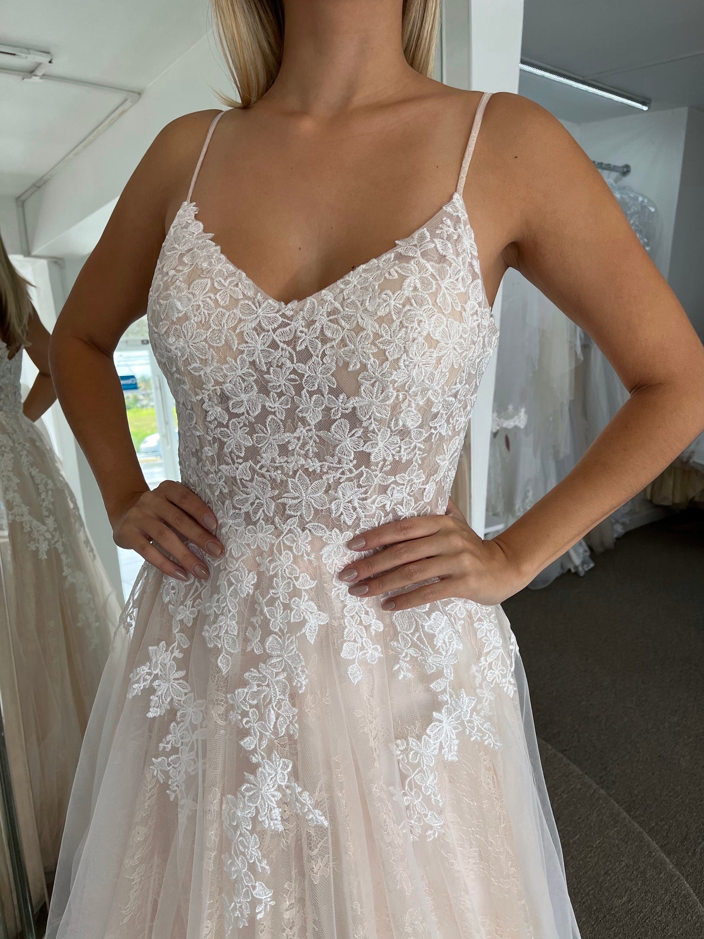 Nude Bridal Dress