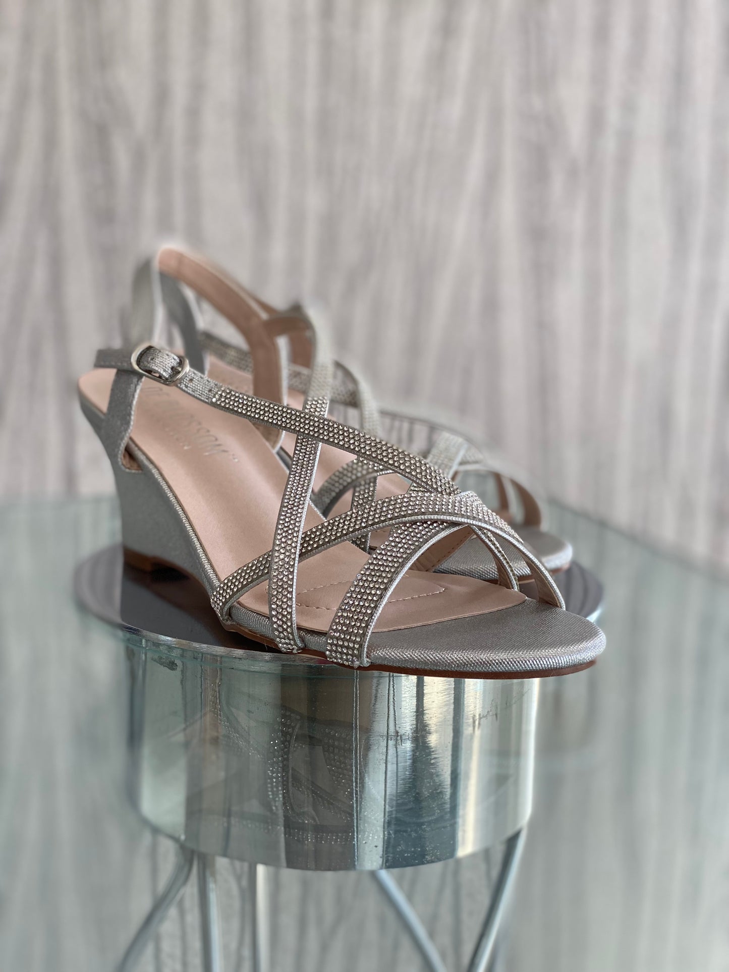 Silver Comfty Shoes