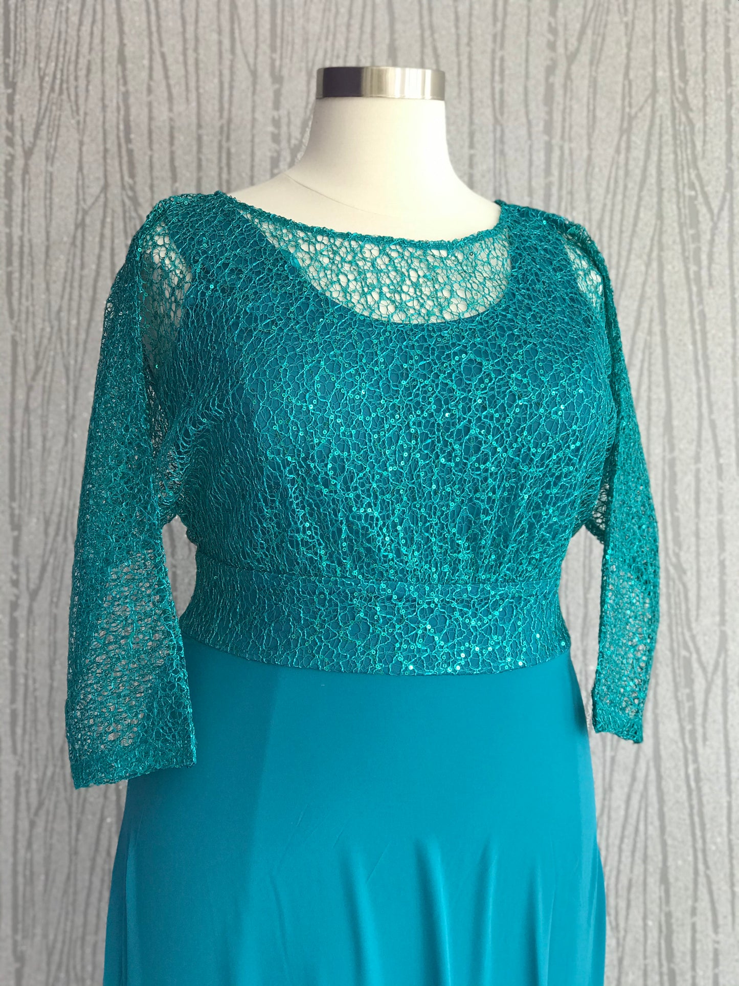 Teal Dress
