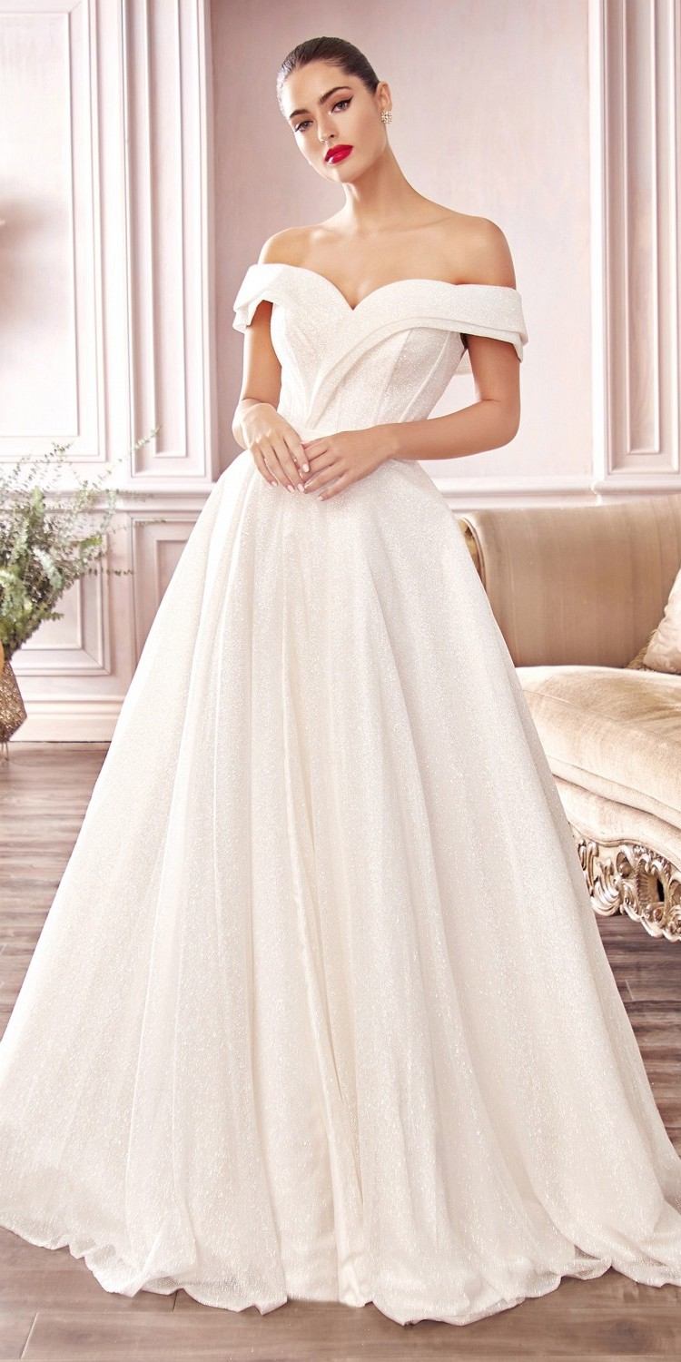 Glitter White Bride