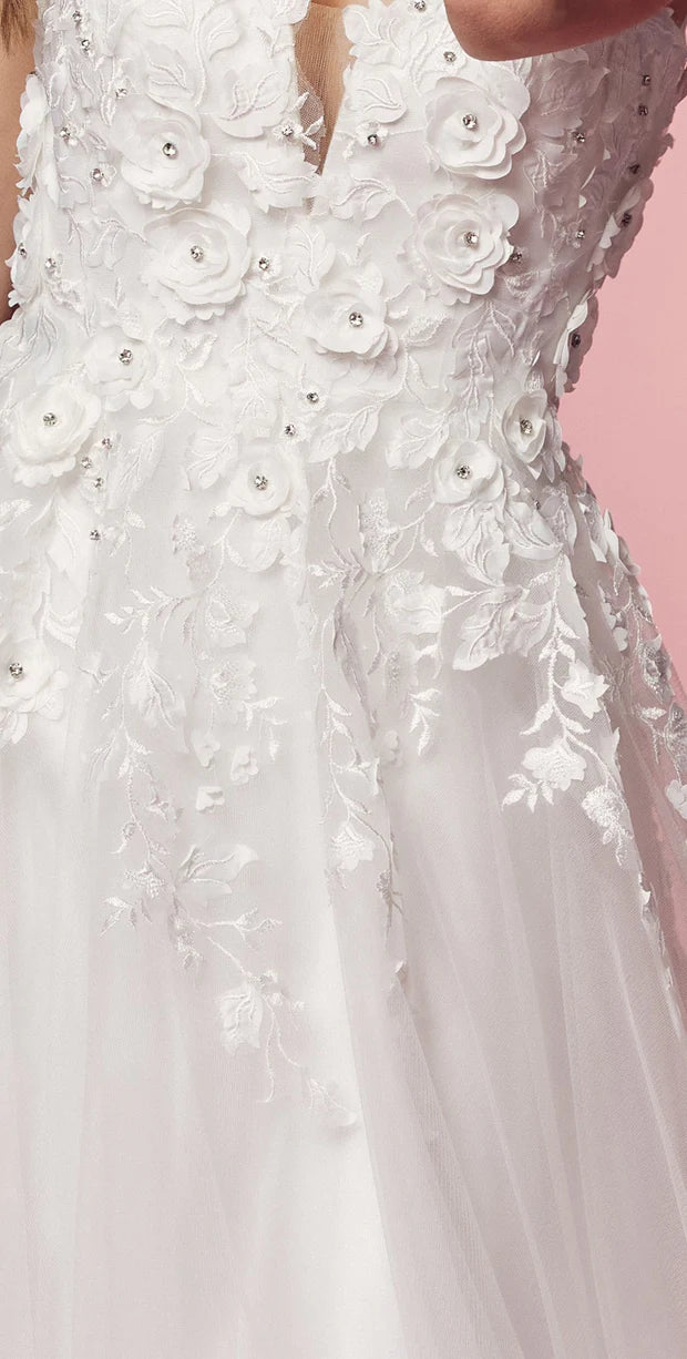 Flower Bride Dress