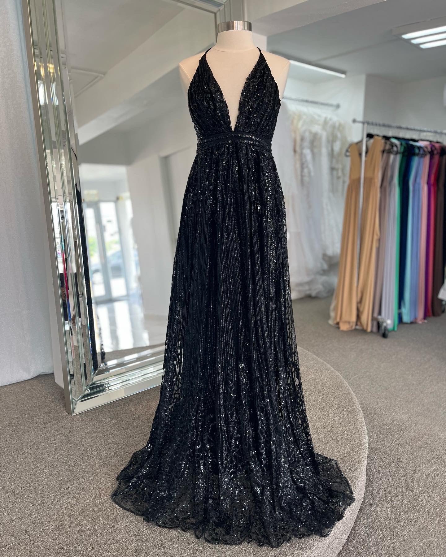 Glitter Long Dress