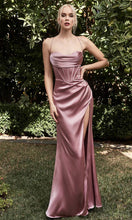 Load image into Gallery viewer, CORSET SATIN DRESS
