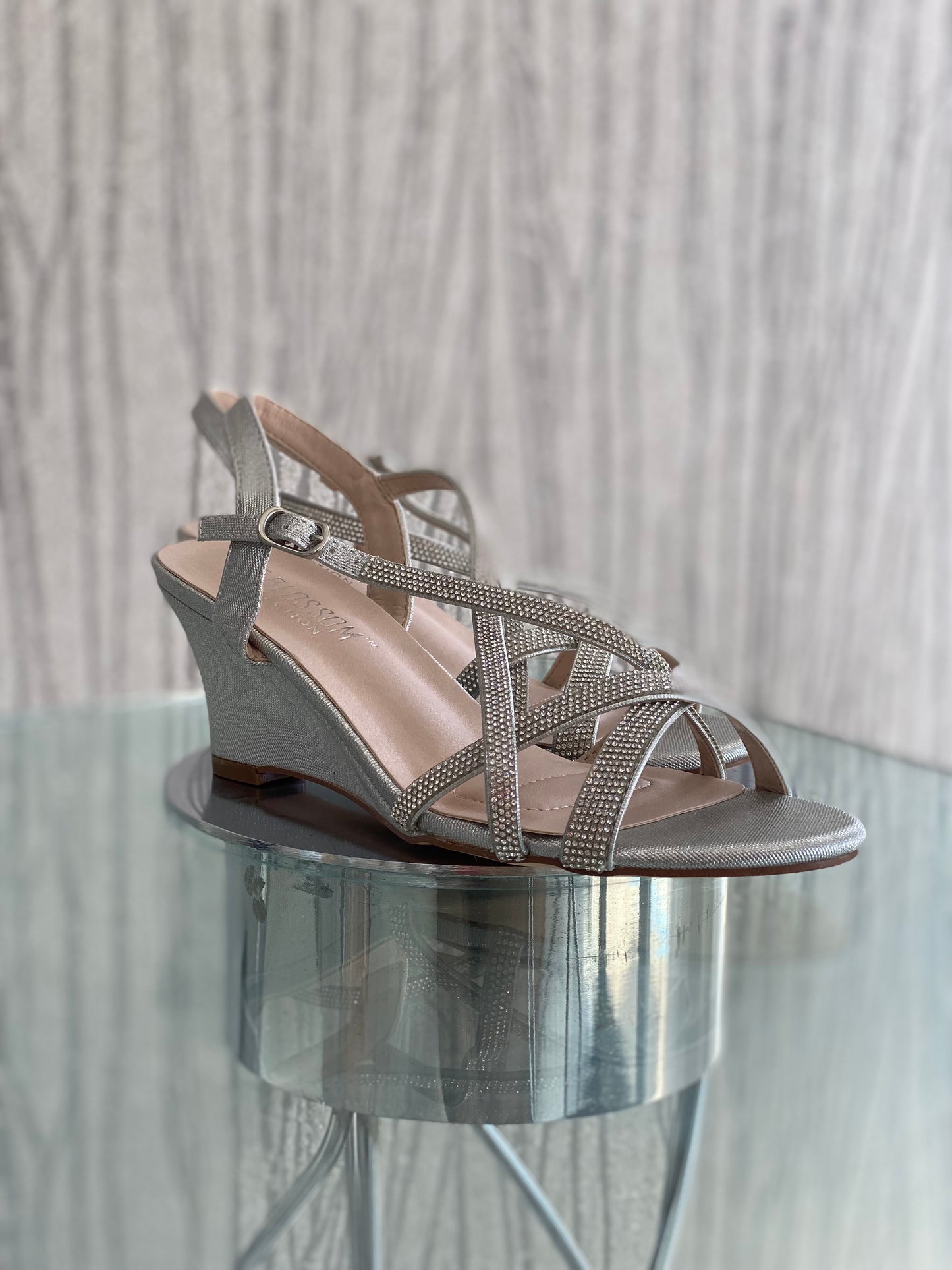 Silver Comfty Shoes
