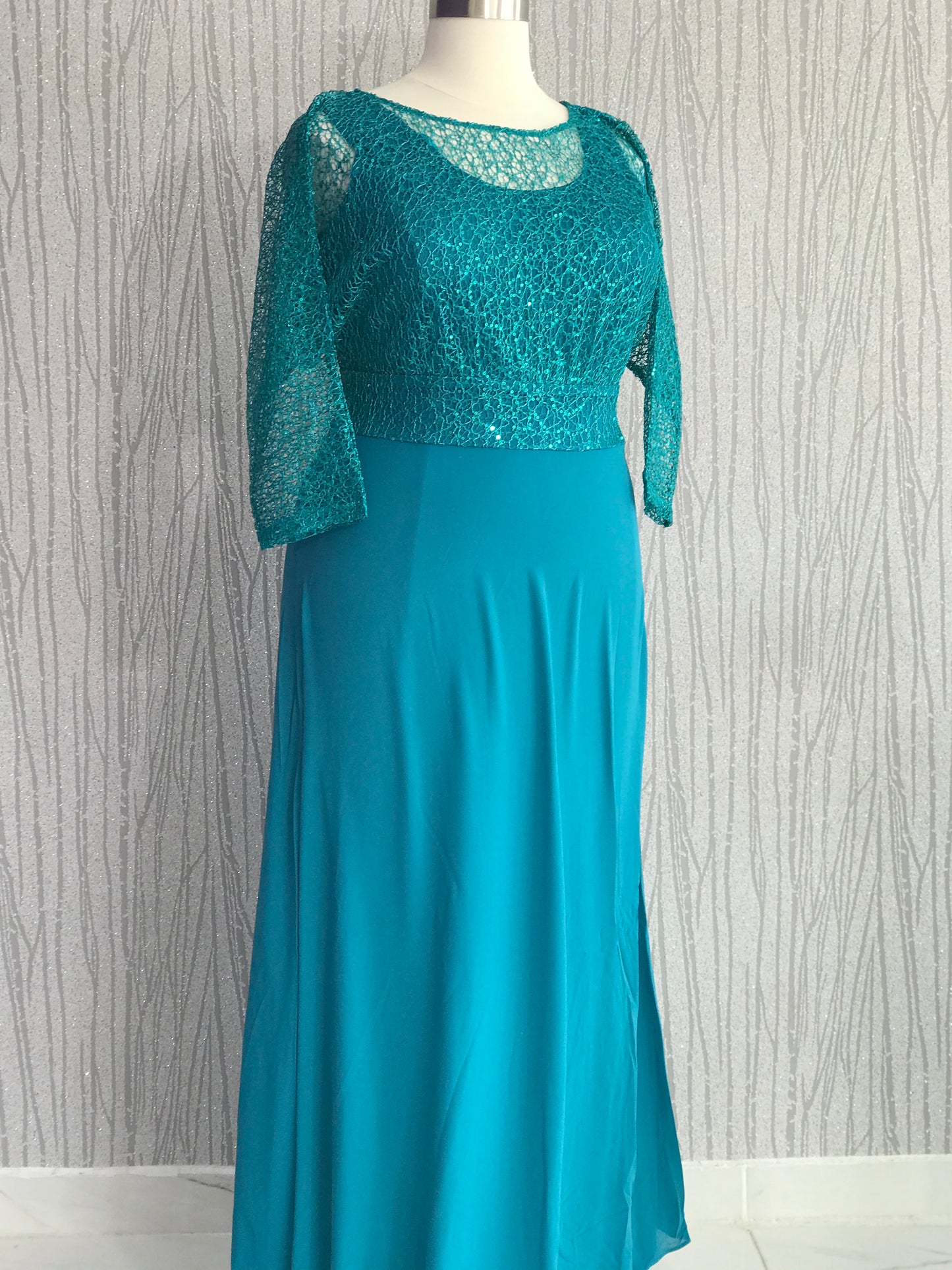 Teal Dress