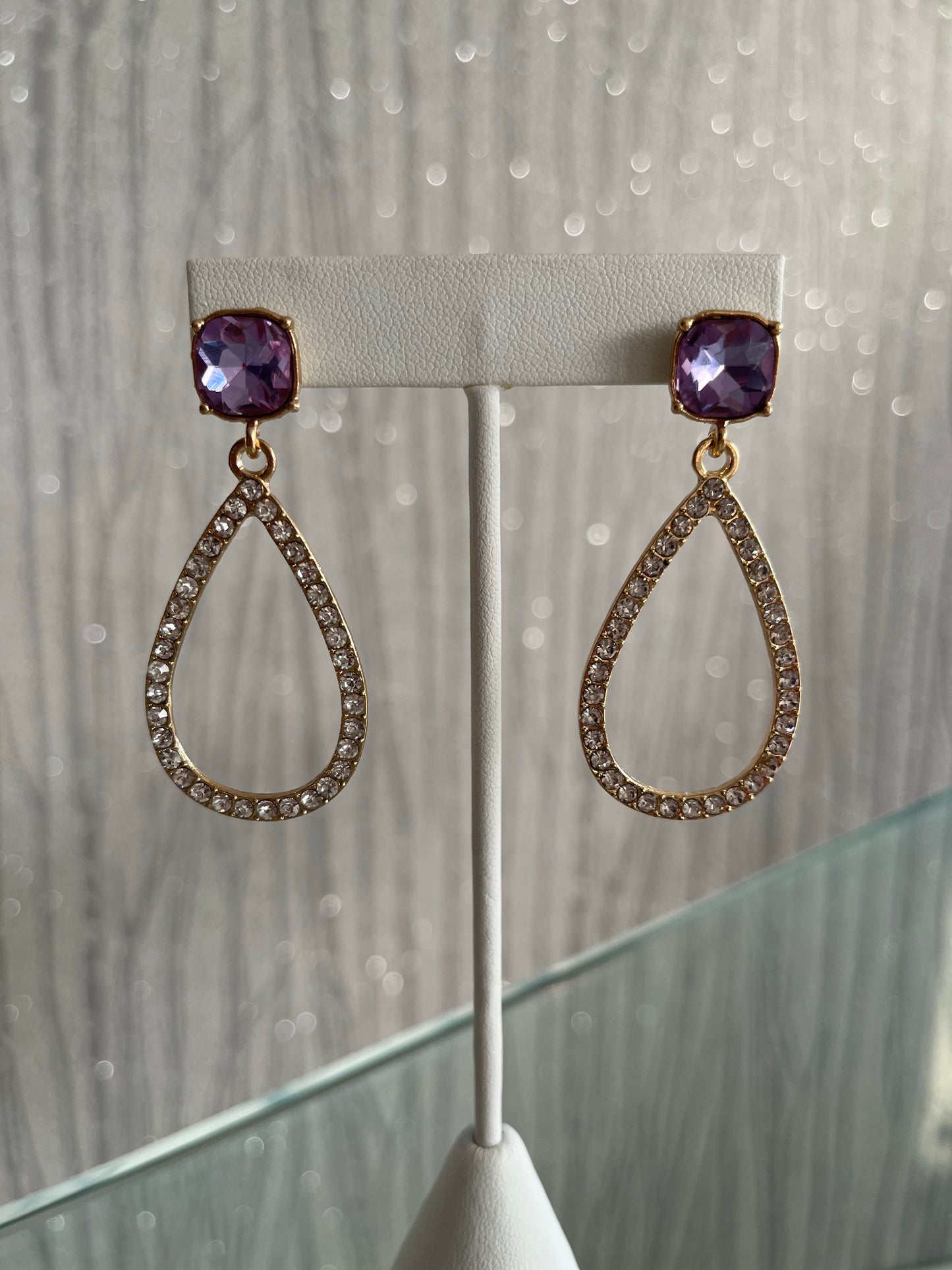 Jade earrings